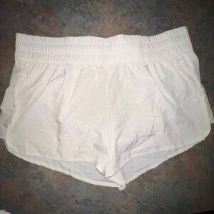 DSG Women's High-Rise‎ Stride Shorts, 2XL Ivory